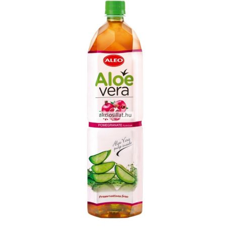 ALEO Pomegranate Aloe Vera ital (30%) gránátalma ízű 1.5L