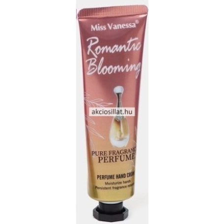 Miss Vanessa Romantic Blooming Pure Fragrance parfume kézkrém 30g