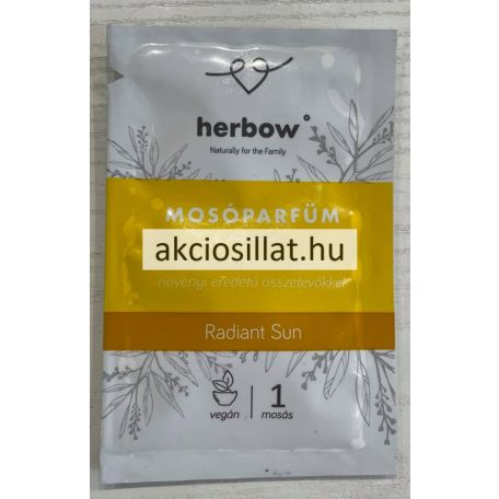 Herbow Mosóparfüm Radiant Sun 1 mosás 5ml
