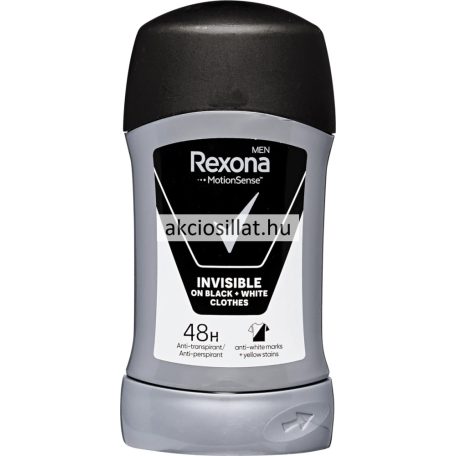 Rexona Men Invisible Black + White deo stick 50ml