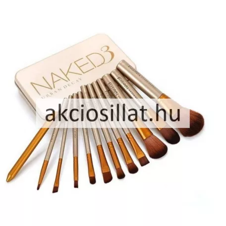 Urban Decay Naked 3 Sminkecset Készlet fém dobozban 12db