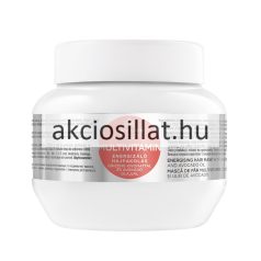   Kallos Kjmn Multivitamin Energizáló hajpakolás Ginzeng és Avokádó olajjal 275ml