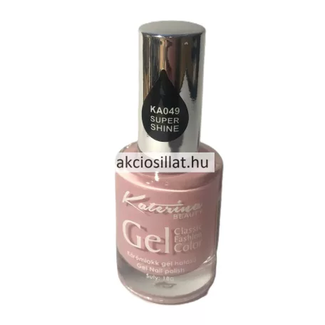 Katerina Beauty Gel Classic Fashion Color KA049 gél hatású körömlakk 18g