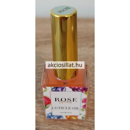 Rose Nails Cuticle Oil Rose Rózsa illatú körömágy olaj 15ml