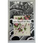 Gyerek tetoválás Tetováló matrica Virágos