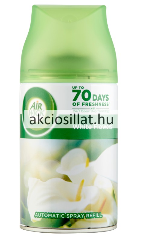 Image of Air Wick Freshmatic utántöltő fehér virág 250ml White Flowers