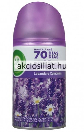 Image of Air Wick Freshmatic utántöltő Lila Levendula Mező 250ml Purple Lavender Meadow