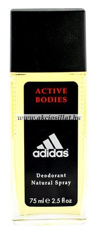 Image of Adidas Active Bodies deo natural spray 75ml