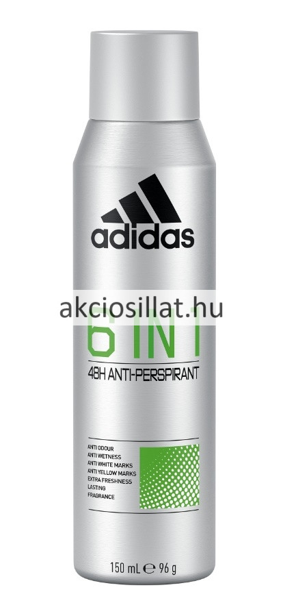 Image of Adidas 6in1 izzadásgátló dezodor 150ml