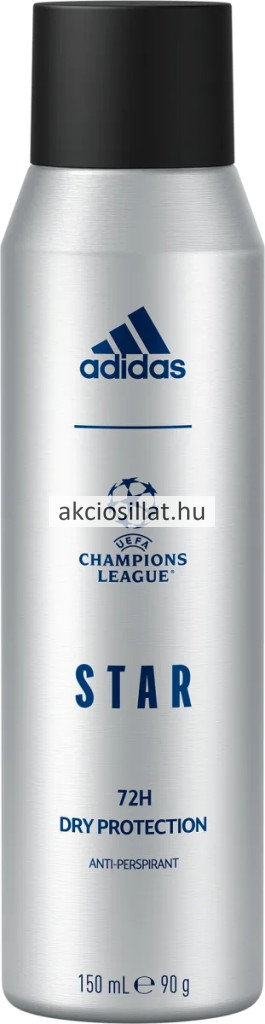 Image of Adidas UEFA Champions League Star 72H dezodor 150ml