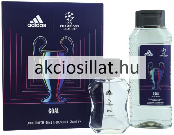 Image of Adidas UEFA Champions League Goal ajándékcsomag ( EDT 50ml + Tusfürdő 250ml )
