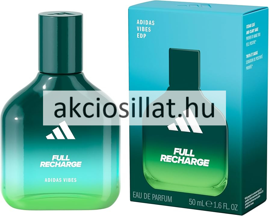 Image of Adidas Vibes Full Recharge EDP 50ml Férfi parfüm