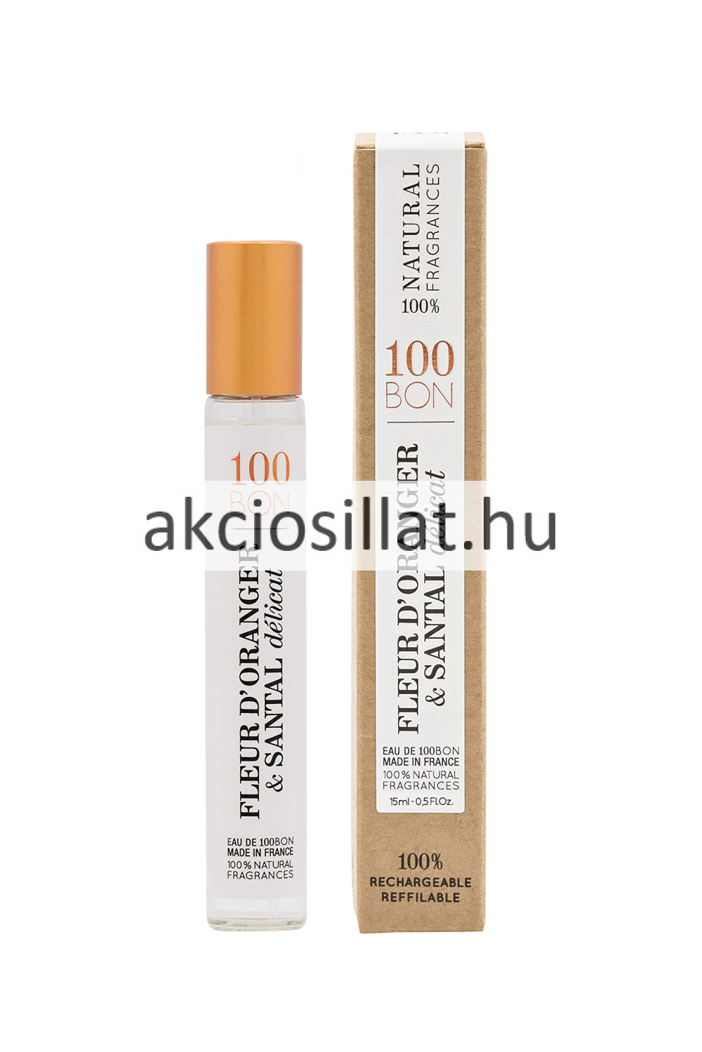 Image of 100BON Fleur D'Oranger &amp; Santal délicat EDC Teszter 15ml