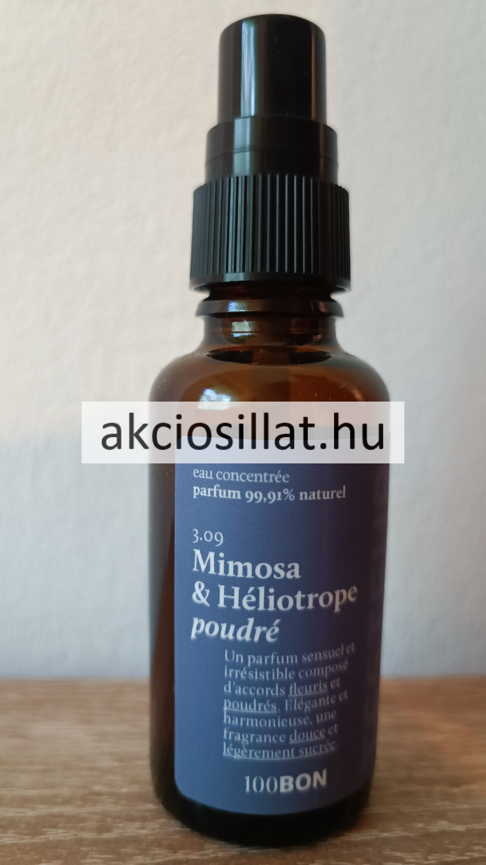 Image of 100BON Mimosa &amp; Héliotrope poudré Parfüm Teszter 30ml
