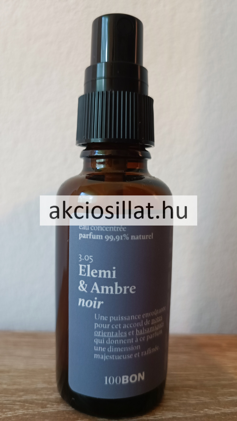 Image of 100BON Elemi &amp; Ambre noir EDP Teszter 30ml