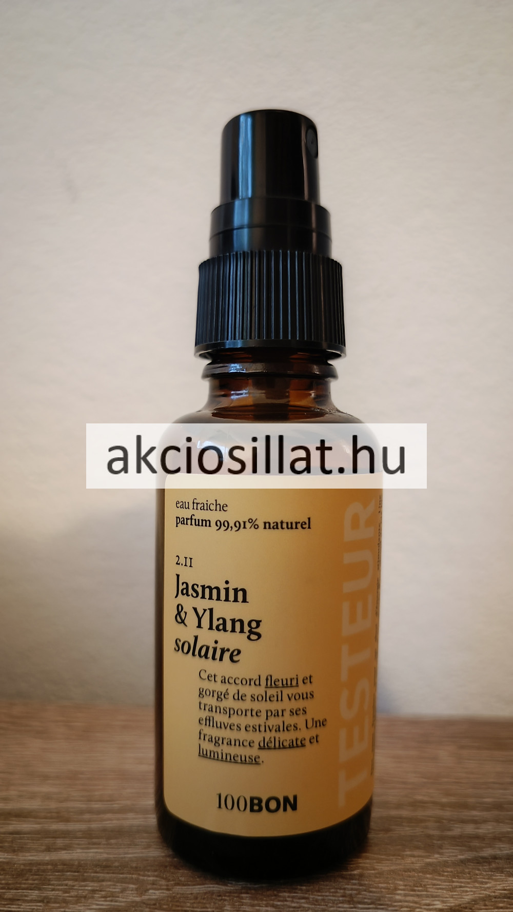 Image of 100BON Jasmin &amp; Ylang solaire EDC Teszter 30ml