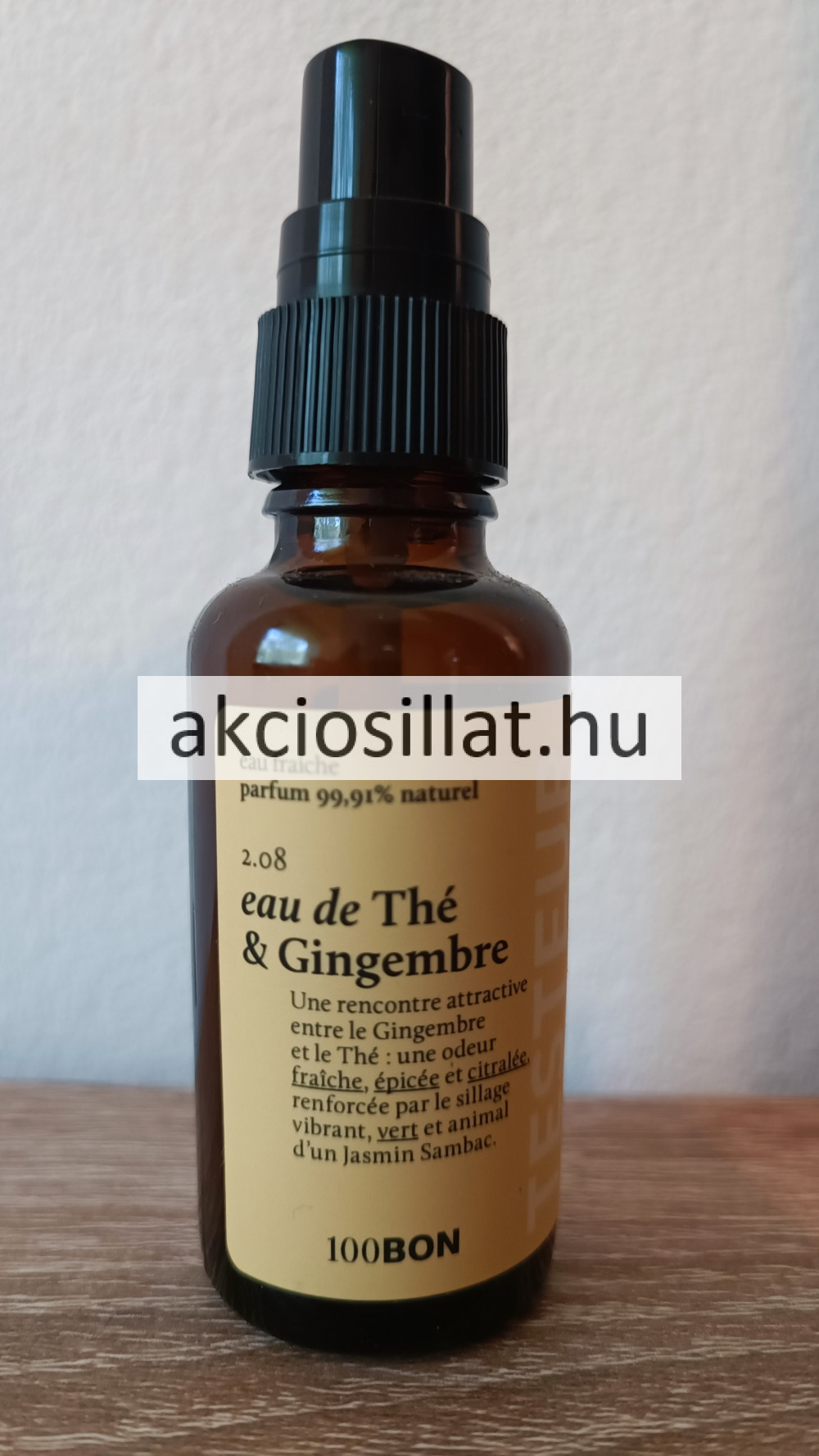 Image of 100BON eau de Thé &amp; Gingembre EDP Teszter 30ml