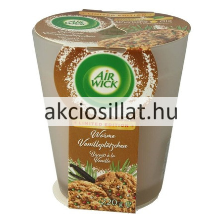 Image of Air Wick Illatgyertya Warm Vanilla Cookie 220g