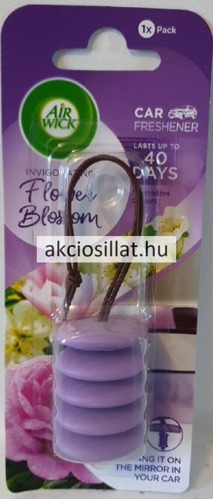 Image of Air Wick Car Flower Blossom autóillatosító 9.8g