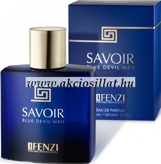 Image of J.Fenzi Savoir Blue Devil Men EDP 100ml / Versace Dylan Blue Pour Homme parfüm utánzat férfi