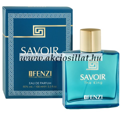 Image of J.Fenzi Savoir The King Men EDP 100ml / Versace Eros Homme parfüm utánzat