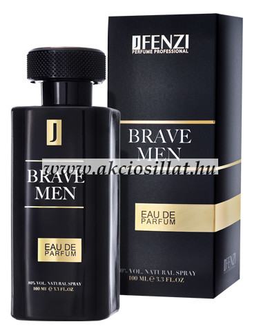 Image of J.Fenzi Brave Men EDP 100ml / Carolina Herrera Bad Boy parfüm utánzat férfi