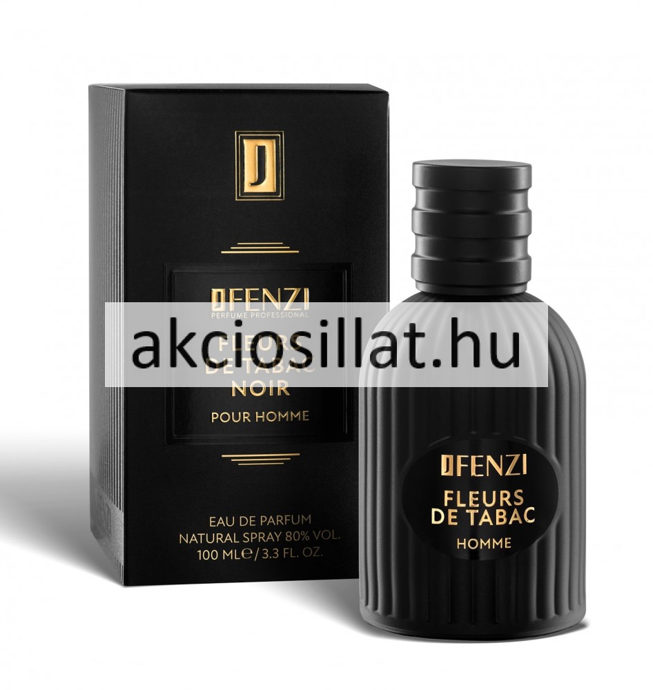 Image of J.Fenzi Fleurs De Tabac Noir Pour Homme EDP 100ml / Tom Ford Tobacco Vanille parfüm utánzat