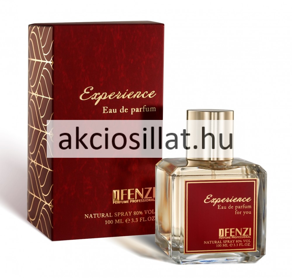 Image of J.Fenzi Experience edp 100ml / Maison Francis Kurkdjian Baccarat Rouge 540 parfüm utánzat