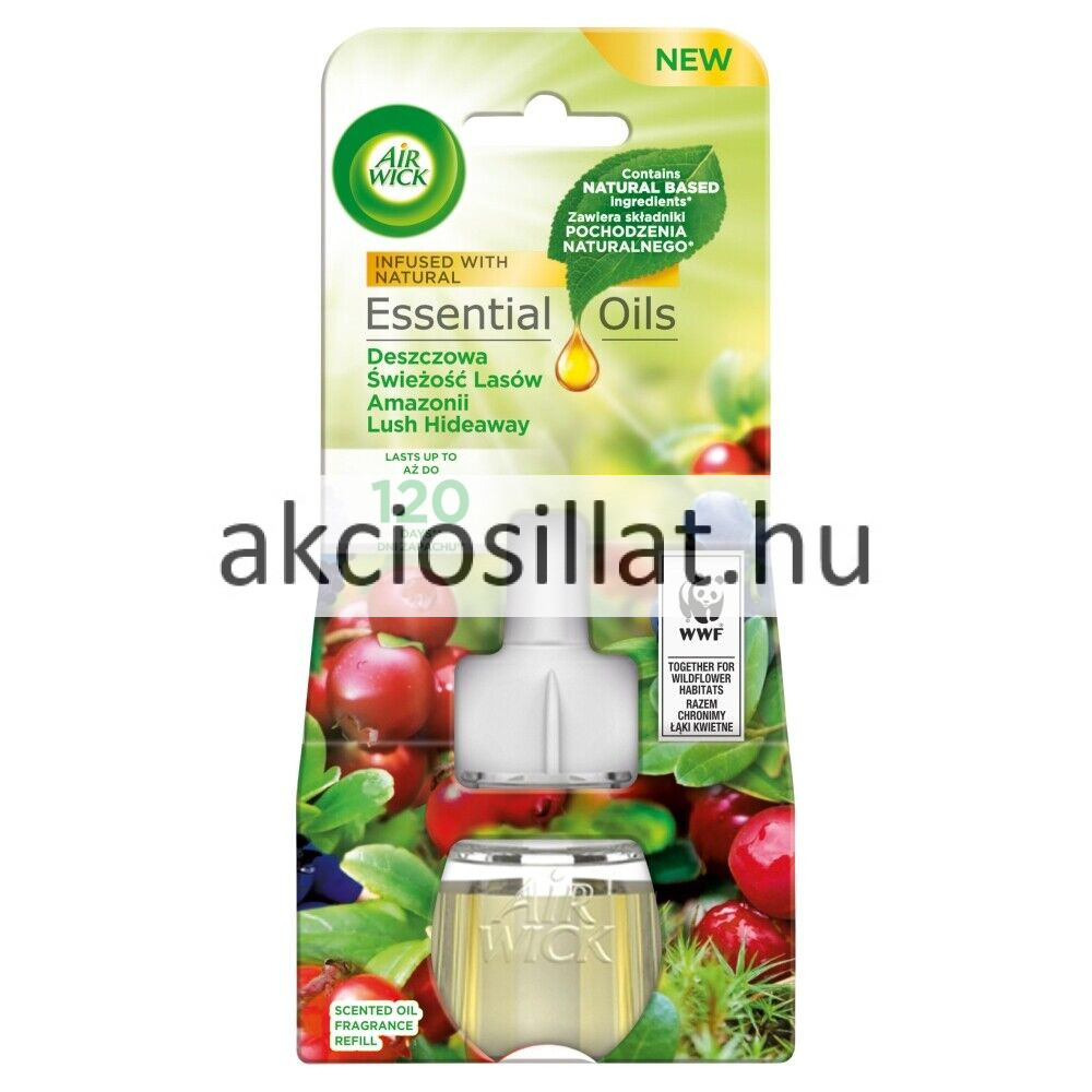 Image of Air Wick Elektromos Utántöltő Buja Rejtekhely 19ml lush hideaway