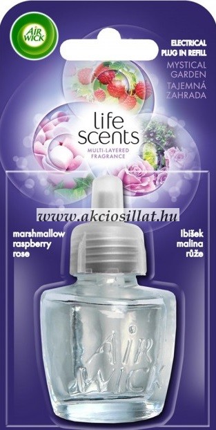 Image of Air Wick Elektromos Utántöltő Misztikus Kert 19ml Mystical Garden RÉGI