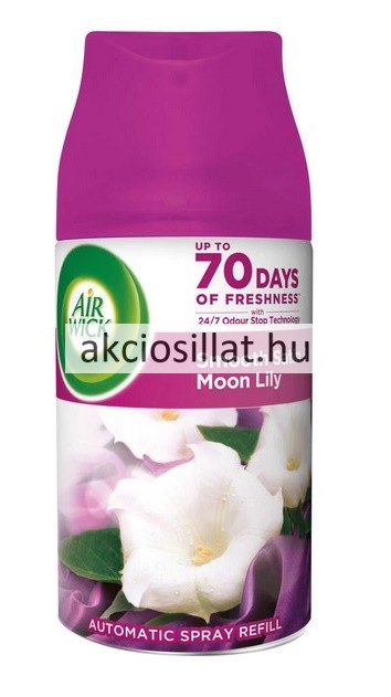 Image of Air Wick Freshmatic utántöltő Smooth Satin &amp; Moon Lily 250ml
