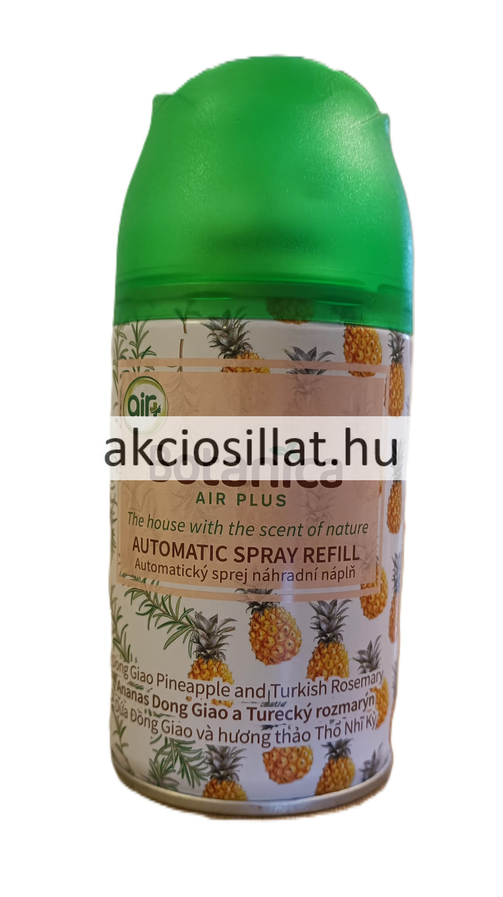 Image of Air+ Botanica Spa Pineapple and Turkish Rosemary Utántöltő 250ml