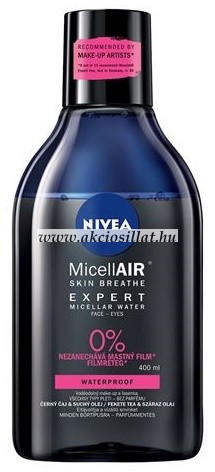 Nivea MicellAir Expert Kétfázisú Micellás Víz 400ml
