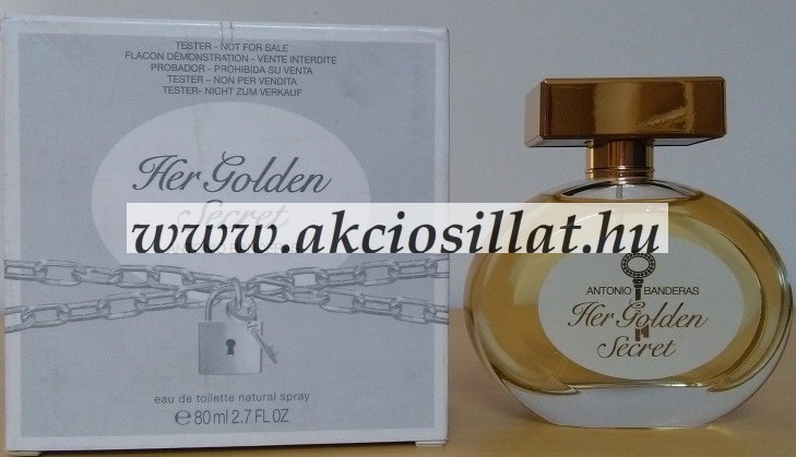 Antonio Banderas Her Golden Secret 50ml Eau De Toilette Spray