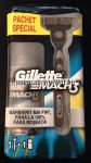 Gillette Mach3 ajándékcsomag ( készülék + borotvagél 75ml ) Gillette Mach3 ajándékcsomag ( készülék + borotvagél 75ml )