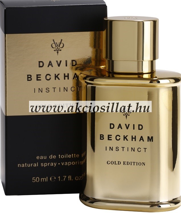 David Beckham Instinct Gold Edition Parfüm Edt 50ml Tester Rendelés