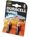 Duracell Turbo LR6 AA ceruzaelem 1.5V (2db-os) Duracell Turbo LR6 AA ceruzaelem 1.5V (2db-os)